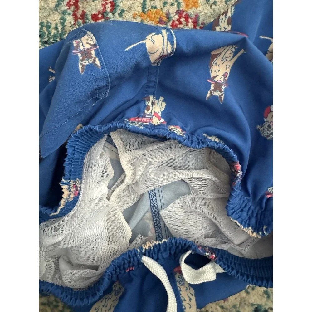 Chubbies Boys Let The Dogs Outs Lined Swim Trunks Size 5